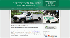 Desktop Screenshot of evergreenonsite.com