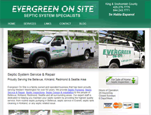 Tablet Screenshot of evergreenonsite.com